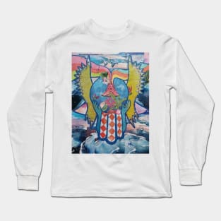 OUR PLANET, OUR FUTURE Hamsa by Harriette Knight Long Sleeve T-Shirt